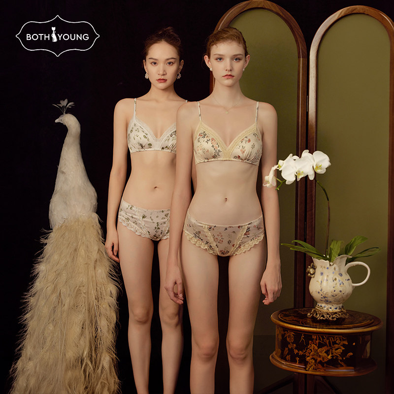 宝诗嫣性感薄款内衣女大胸显小胸无钢圈文胸法式蕾丝三角杯胸罩,女士内衣/男士内衣/家居服,文胸,淘宝优惠券,粉丝福利购,淘宝优惠卷