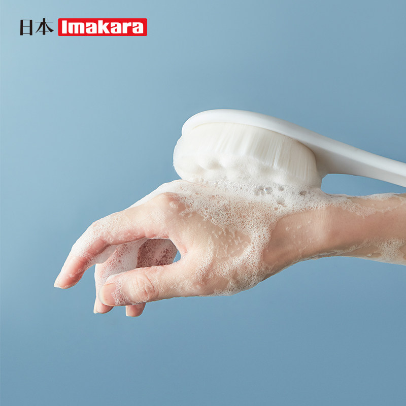 日本搓澡刷软毛长柄沐浴刷干刷身体刷子洗澡刷背神器搓背刷硬毛,家庭/个人清洁工具,浴刷,淘宝优惠券,粉丝福利购,淘宝优惠卷