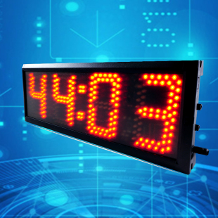 stopwatch led digit timer wall inch countdown clock