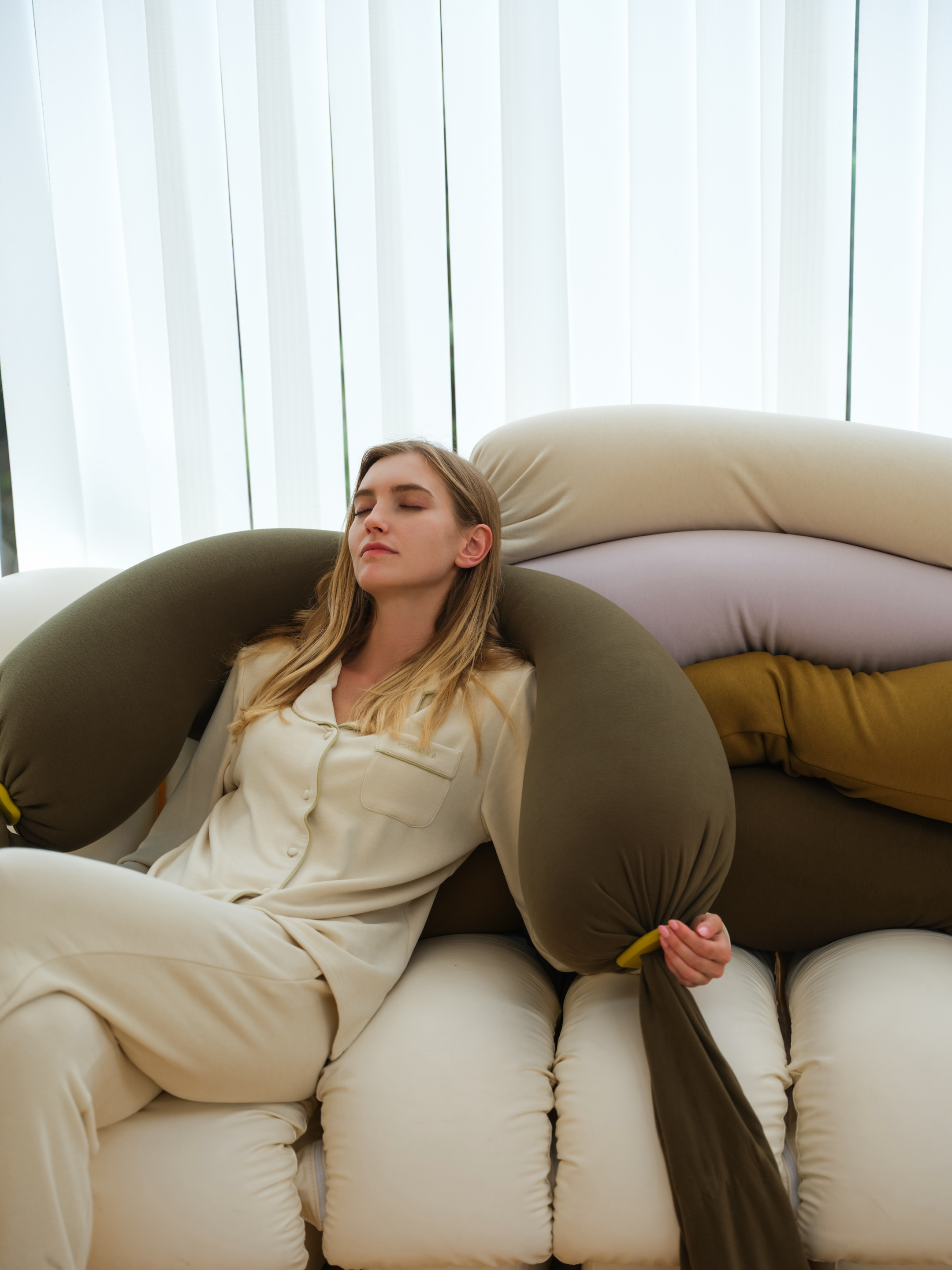 觅森凉爽鸭秋冬热皮解压抱枕孕妇抱抱枕夹腿枕一抱解千愁