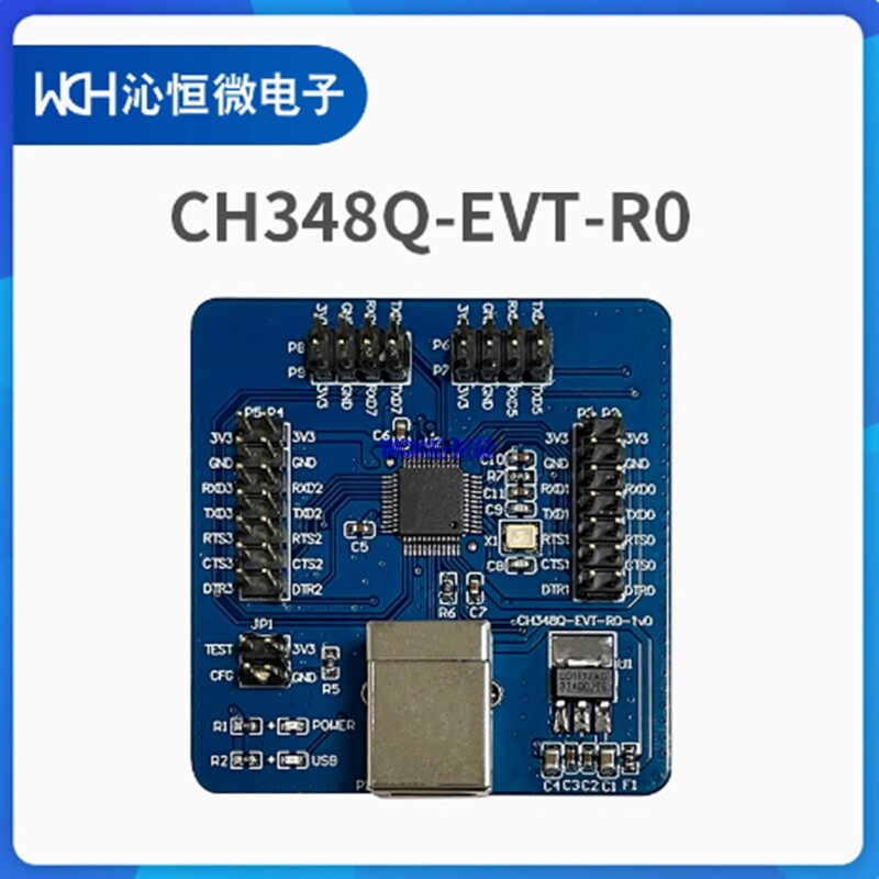 CH348系列评估板 CH348Q-EVT-R0 CH348L9T-EVT-TTL CH348L9R-R1