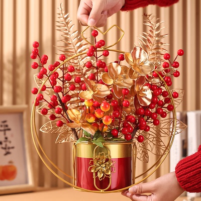 2026新款福桶柿子摆件成品发货