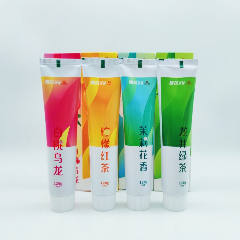 云南腾药益养舒味牙膏120g多口味家用无氟生物活性肽护齿清新口气