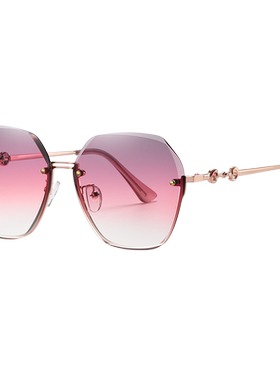 太阳眼镜女潮2022年新款墨镜高级感ins时尚防紫外线大脸显瘦夏季