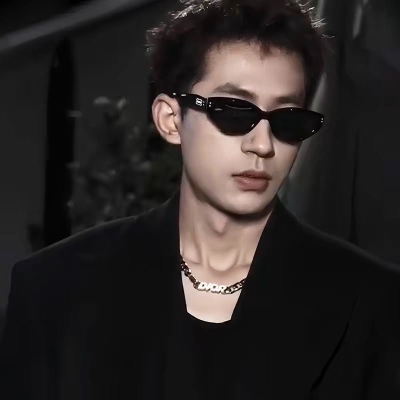 太阳镜复古猫眼墨镜防紫外线