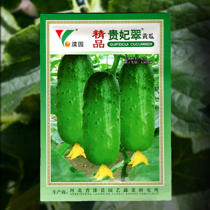 包邮寿光蔬菜种子早熟水果黄瓜种子青瓜籽绿心贵翡翠阳台四季播包
