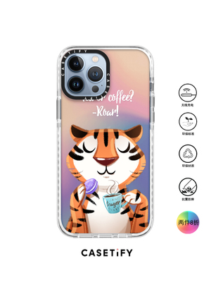 香港代购Casetify CuteTiger老虎卡通适用iPhone13/12PM手机壳
