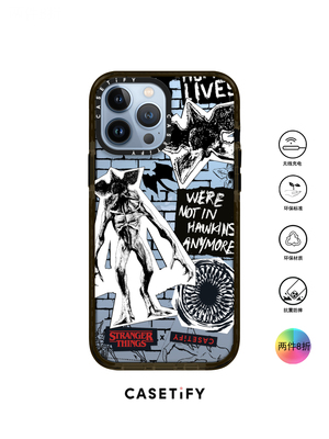 香港代购Casetify Demogorgon Hunters猎人适用iPhone16/15/14/13/12手机壳