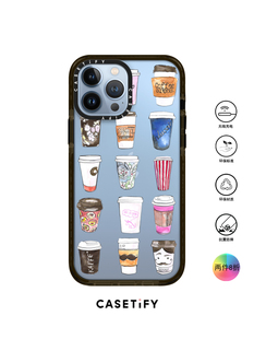 香港代购Casetify Coffee Time咖啡适用iPhone13/12ProMax手机壳
