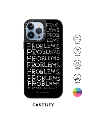 香港代购Casetify Problems你有咩问题啊适用iPhone13/12/11PM