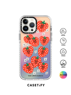 香港代购Casetify Strawberries 草莓适用iPhone13/12/11P手机壳