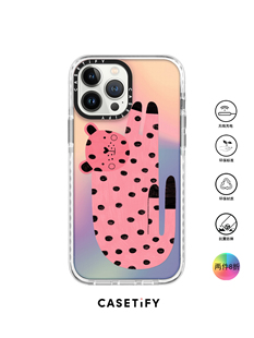 香港代购Casetify PINK TIGER粉红老虎适用iPhone13/12/11P手机壳