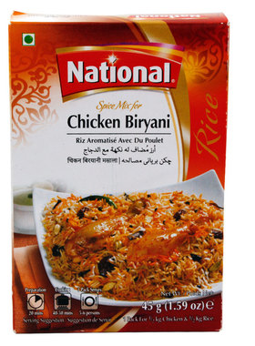National  chicken biryani 焖鸡肉饭调味粉45g 巴基斯坦进口调料