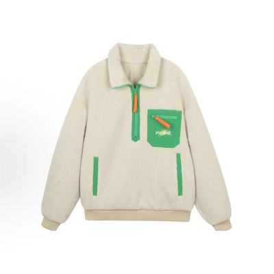 INXX Standby系列半拉链设计撞色拼接夹克外套男女同款XMD4141566