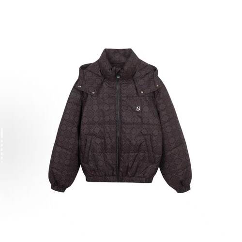INXX Standby 可脱卸帽满印印花品牌Logo刺绣落肩棉服XMD4161560