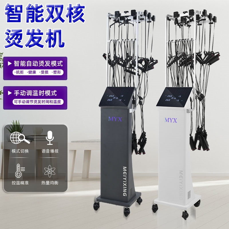 智能恒温单孔数码烫发机器热烫机美发艾文芭菲亚细亚菲灵陶瓷工具