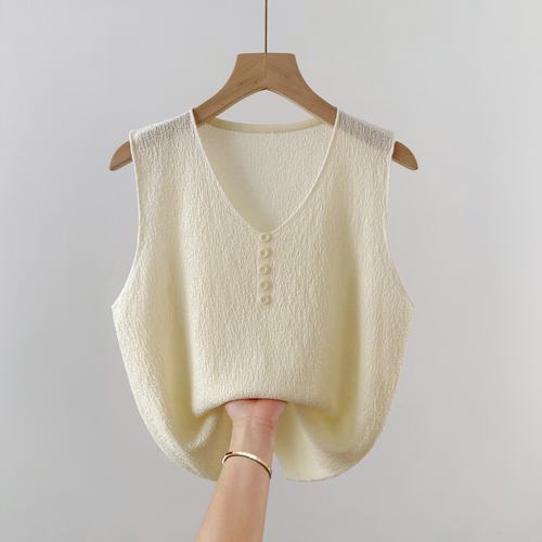 冰丝吊带背心女夏季薄款