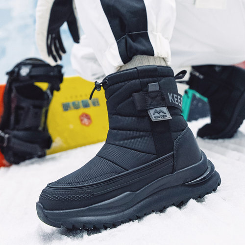 冬季女士雪地靴加绒加厚保暖