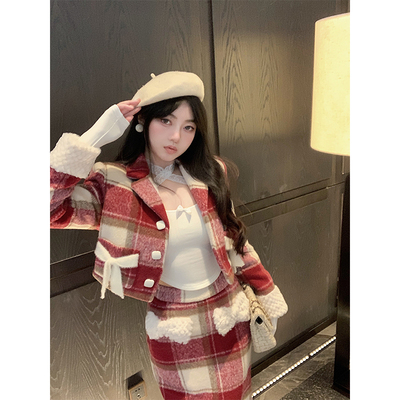 minority毛呢2023冬季套装