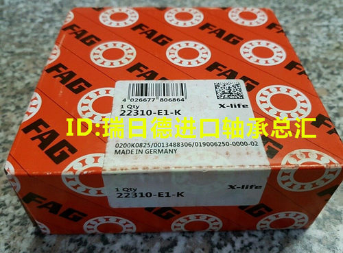 德国FAG进口轴承22240E1.K.C3 22244E1.C3 22248 22252 22256B.M1 - 封面