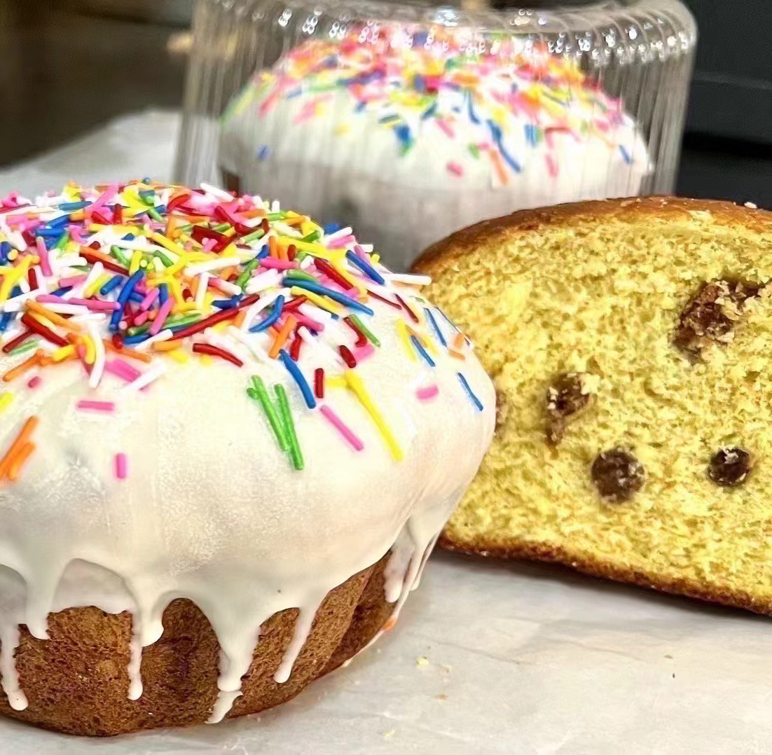 Пасхальный кулич с изюмом 300г 10шт