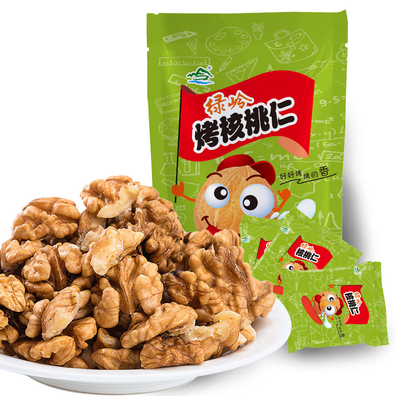 绿岭核桃仁450g新货散装孕妇零食坚果量贩小包大仁山烤核桃仁在类目 零食/坚果/特产, 山核桃/坚果/炒货, 核桃仁中 - 来自Buy2taobao.com提供专业的淘宝代购服务
