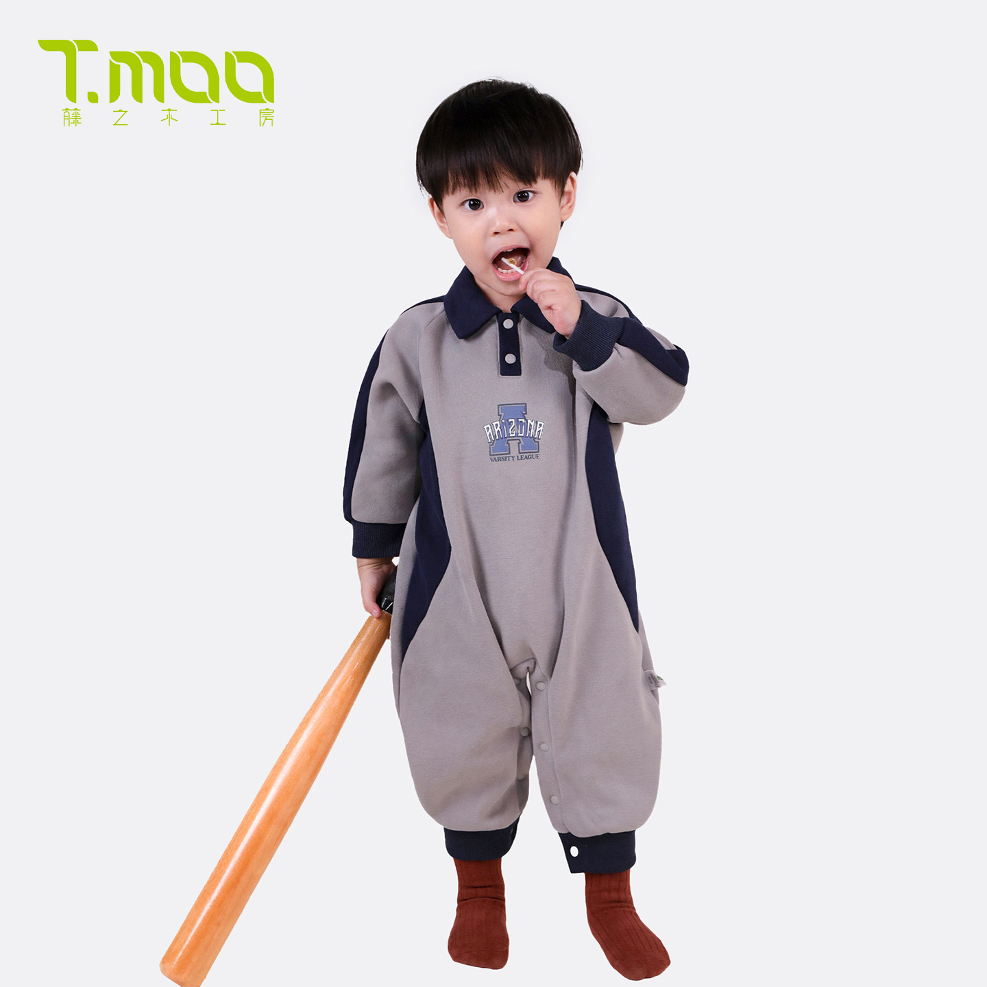 T.MOO藤之木工房婴儿外出连体衣