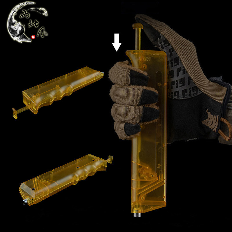 战术快速按压式6MM BB加弹填充压弹辅助器战术玩具影视道具配件