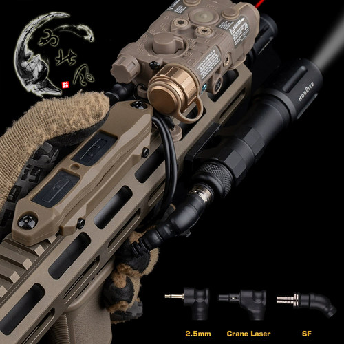 西北风 TAPS双线控开关PRO手电激光一体按压2.5mm Crane Laser SF