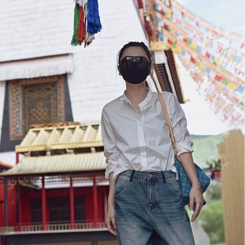 小众时尚极简风纯色衬衫秋季新款休闲气质显瘦百搭长袖小衫上衣女
