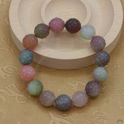 Rwbuy品牌设计盐源玛瑙雕刻手链