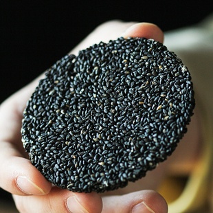 许氏醇品许酥 黑芝麻饼 酥脆薄片干非粉丸糊糕孕期营养食品小吃