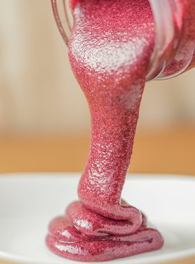 许氏醇品 花青蜜蜂蜜天然花青素椴树蜜野生蓝莓蔓越莓果蜜