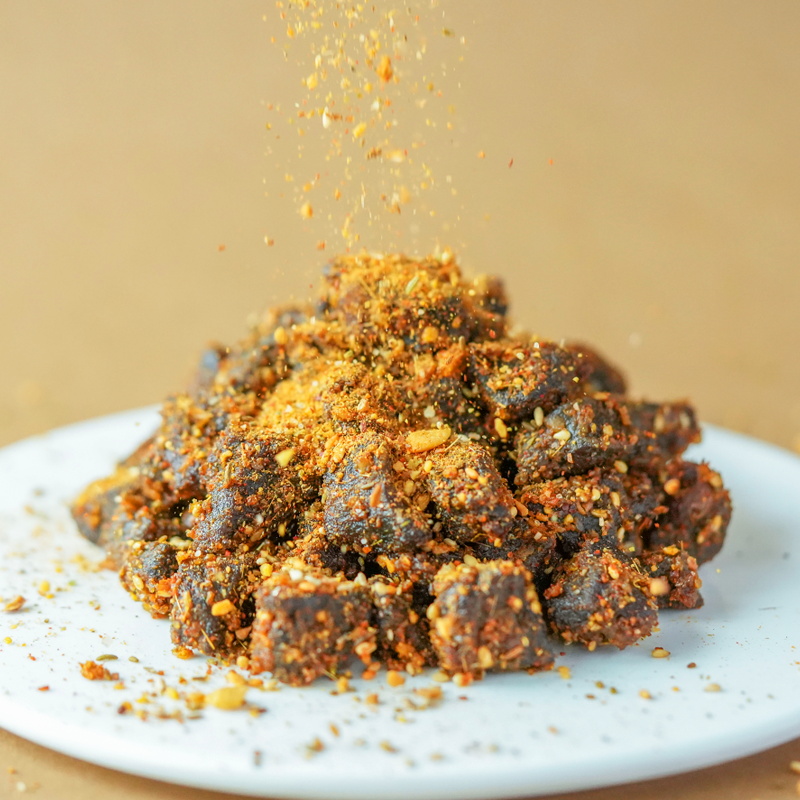 许氏醇品孜然烧烤猪心风味香辣猪肉烤肉休闲小零食下酒菜办公电影