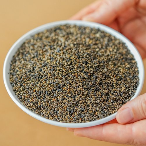 许氏醇品 九蒸九晒黑芝麻粒仁蒸晒熟古法柴火干净无沙即食免洗