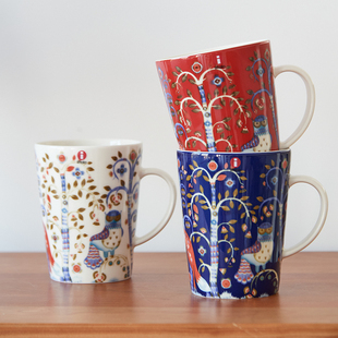 芬兰进口 iittala 魔幻森林系列 马克杯茶杯水杯果汁杯咖啡杯碟