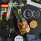 德国正品 Juice系列食品级透明密封果汁瓶玻璃罐果酒瓶子 进口WECK