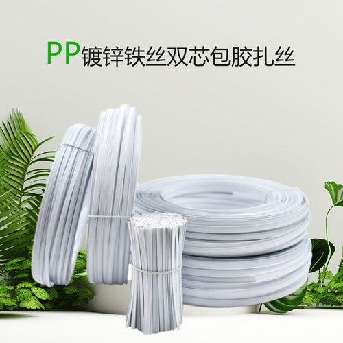 双芯扎线包胶铁丝扎带仕达定位条