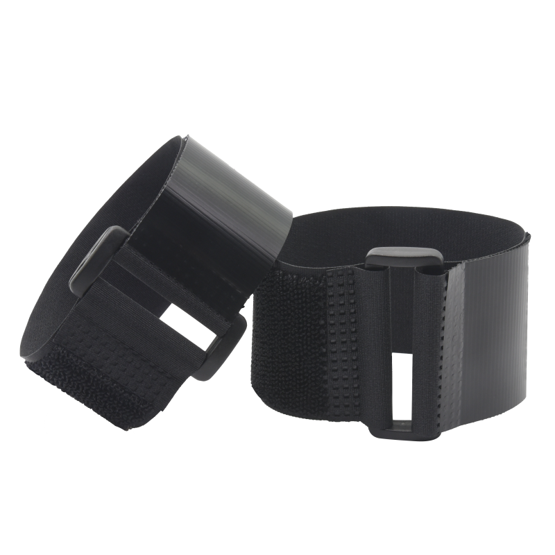 仕达不抓毛魔术贴扎带黑色反扣行李电线电缆收纳整理束绕捆绑线带