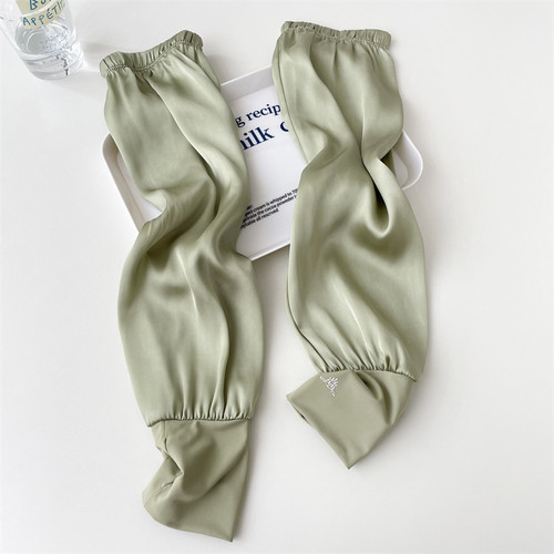 真丝手感细滑冰袖防紫外线套袖