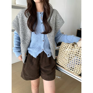 羊毛混纺高级感秋冬百搭围巾保暖围脖披肩两用围巾护颈加大三角巾