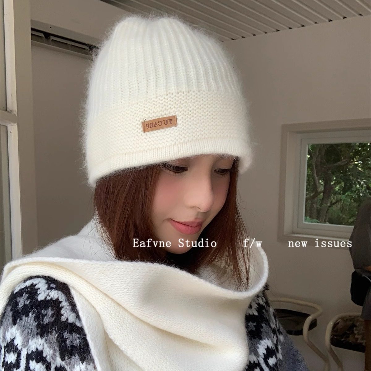 软糯高级感盆帽含羊毛毛线帽复古针织水桶帽女秋冬大头围防寒保暖,服饰配件/皮带/帽子/围巾,帽子,淘宝优惠券,粉丝福利购,淘宝优惠卷