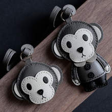 十二生肖小猴子高端DIY材料包手工情侣自制编织汽车钥匙扣小挂件