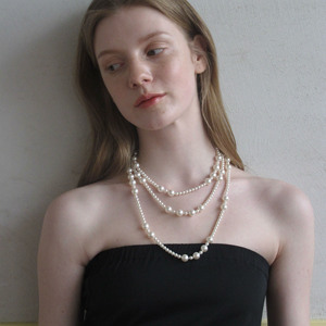 超多种佩戴方式珍珠项链~小香风气质轻奢叠戴长链饰品优雅百搭