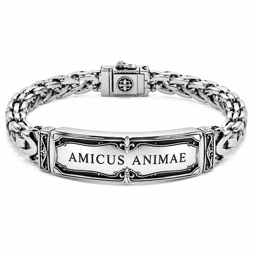 Amicus Animae 欧美复古手链男士原创设计感小众高级感古巴手链