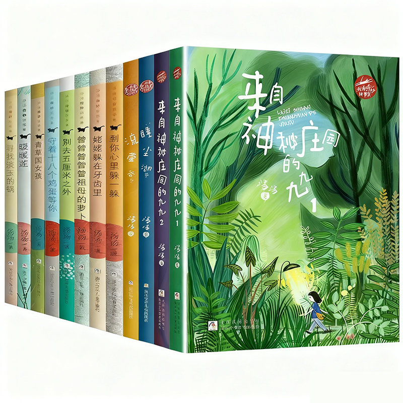汤汤奇妙故事集系列全套12册 流萤谷/睡尘湖/来自神秘庄园的九九 到你心里躲一躲/青草国儿童故事绘本读物小学生课外阅读书
