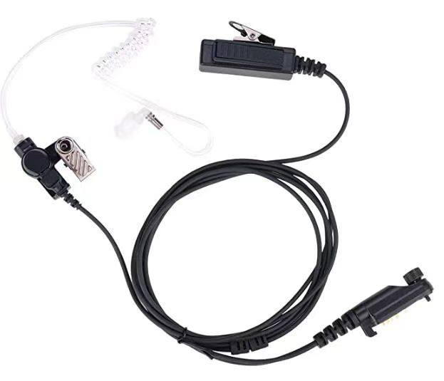 对讲机耳麦空气导管耳机海能达PD680防爆数字对讲机耳机