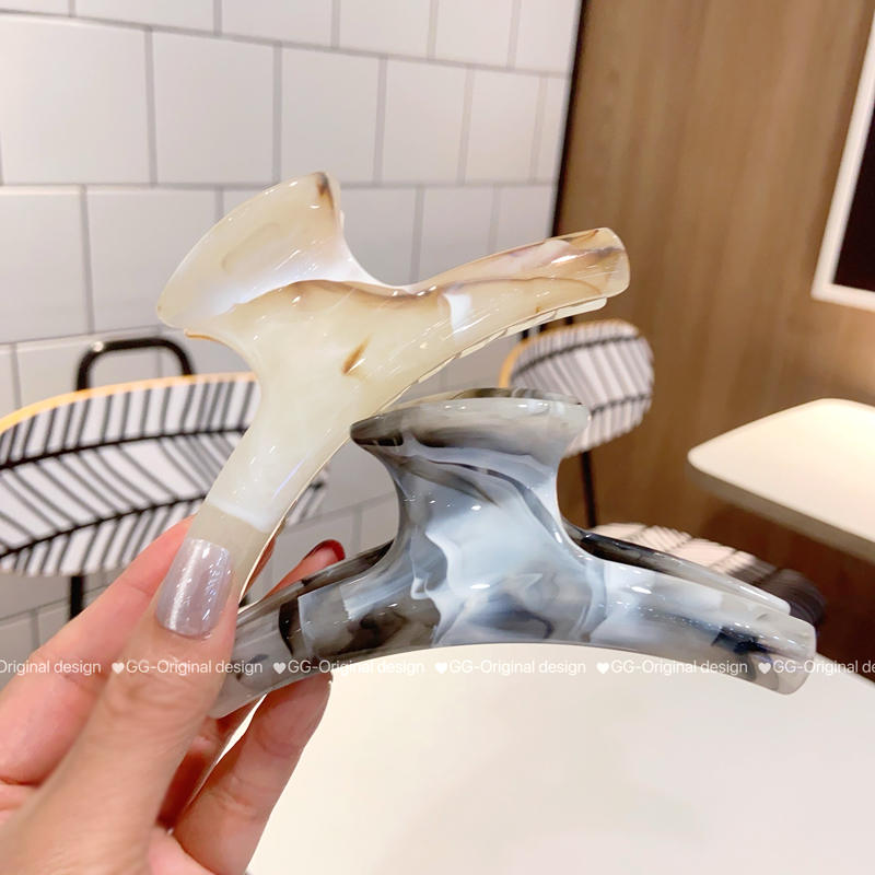 后脑勺精致高端抓夹醋酸韩国