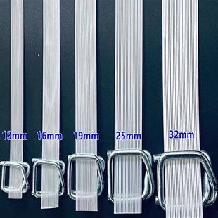 聚酯纤维防滑扣金属打包扣钢丝回型扣32纤维扣镀锌锁扣绑带链接扣