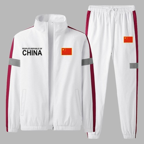 中国国家队运动套装男女春秋季田径游泳体操教练比赛训练领奖班服